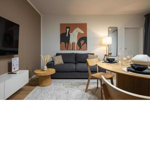 1BR apartment with a Queen-size bed and Terrace - Contactless 24h Check-In