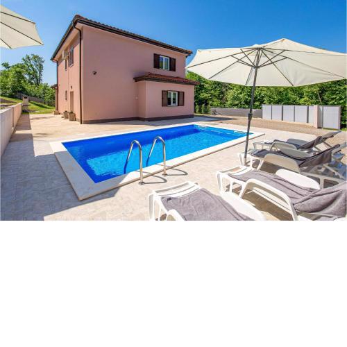 4 Bedroom Beautiful Home In Veprinac