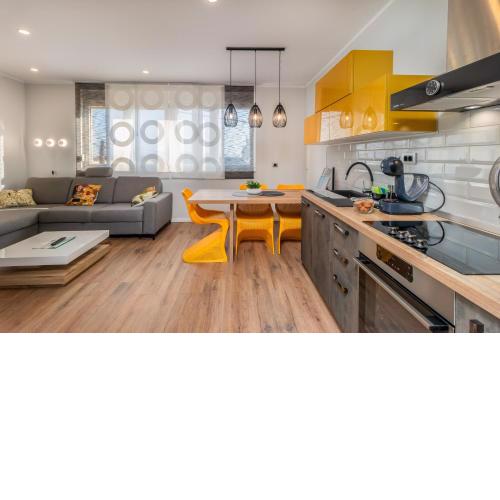 Adastra apartments with private parking and floor heating
