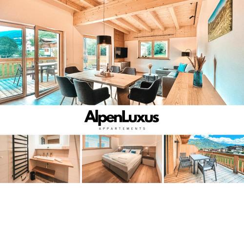 AlpenLuxus presents ZILLERHEART - Balcony und Car Park