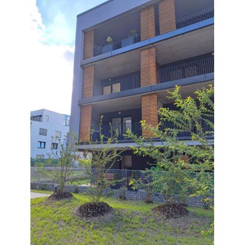 Apartman s terasou, v novostavbe
