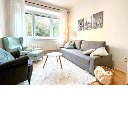 Apartmán u parku s balkonem
