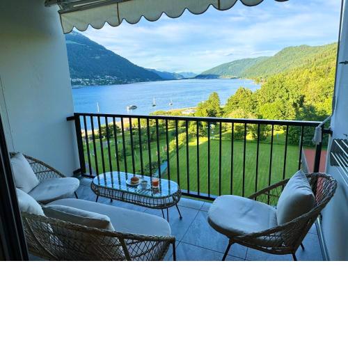 Apartment am Ossiacher See mit See Blick