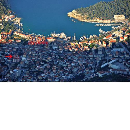 Apartment for 6 in Makarska centar