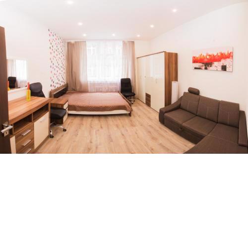 Apartment Ve Smeckach with a big Terrace