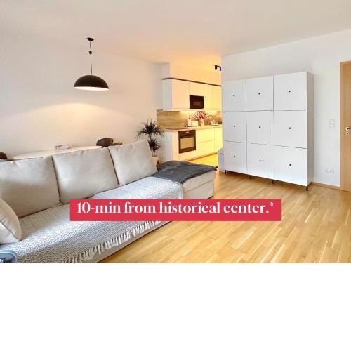 Apartment with Free Parking in Prague