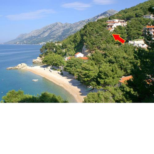 Apartments by the sea Brela, Makarska - 2713