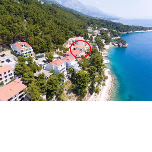 Apartments by the sea Brela, Makarska - 2718