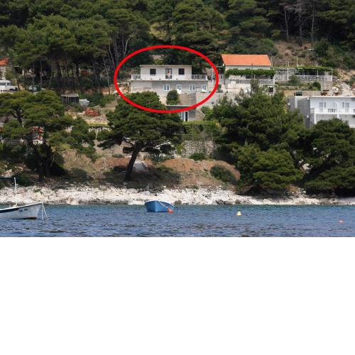 Apartments by the sea Cove Saplunara, Mljet - 4906