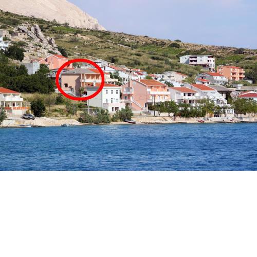Apartments by the sea Metajna, Pag - 6522