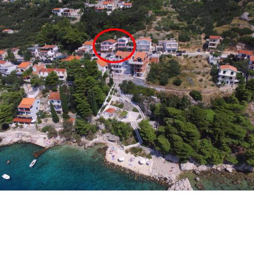 Apartments by the sea Pisak, Omis - 12545