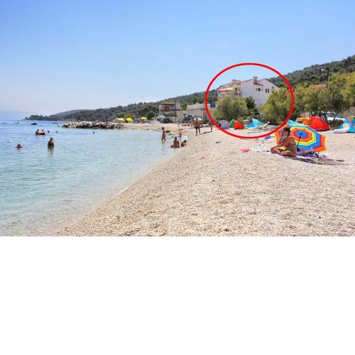 Apartments by the sea Slatine, Ciovo - 7512