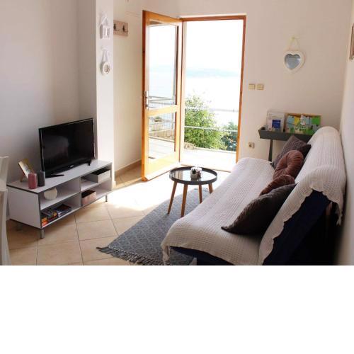 Apartments Lovro - One Bedroom Apartment with Terrace and Sea View 2