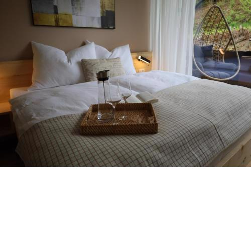 Appartement mit Balkon und Hallenbad