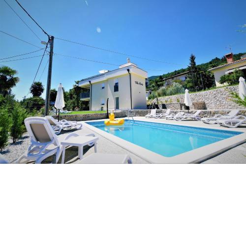Apt3 - Villa Perla with swimming pool, Lovran - Opatija