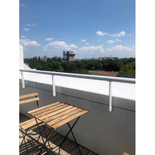 Augartenblick Penthaus 17 - Blick zum Riesenrad