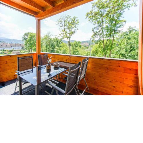 AusZeit Steiraland 7 mit überdachten Balkon und Parkplatz