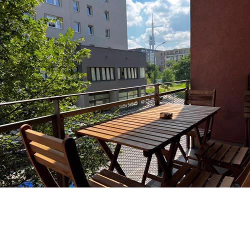 B New apartment, free parking, close to the center