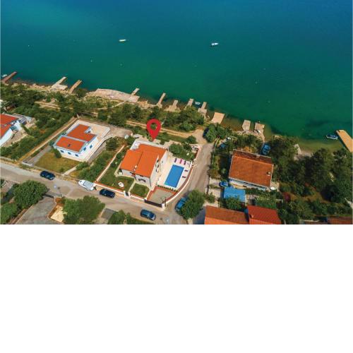 Beach Front Home In Klimno With Wifi