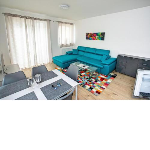 Blue apartment Klínovec