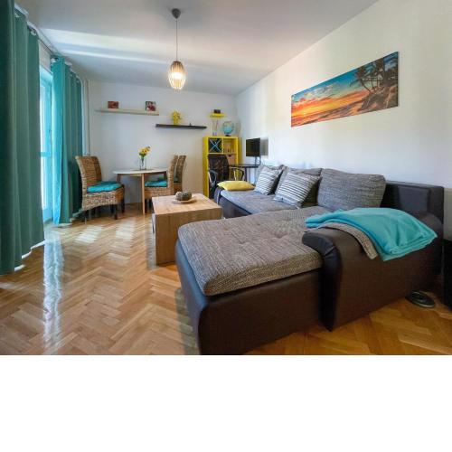 Blue & Yellow apartment