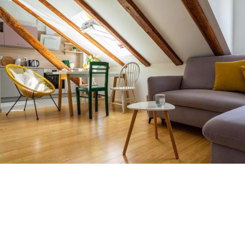 Cool attic apt w gallery in the heart of Split