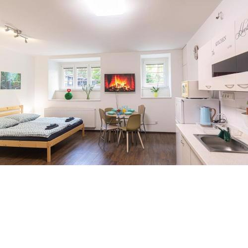 Cozy basement flat, SkyShowtime, 3 minutes to center