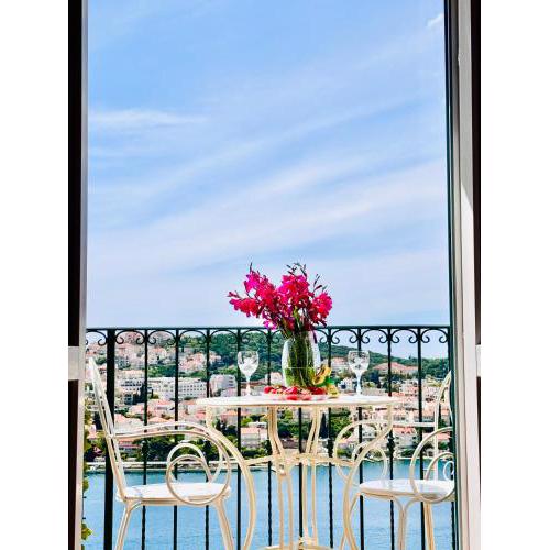 Dalmatian House, spacious stone terraces, balcony , views