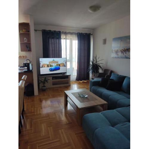 Deep blue apartment