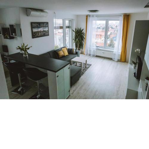 Design apartment, the city centre close to the health spa