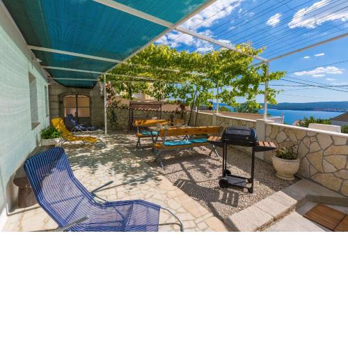Einzigartiges Ferienhaus mit Sauna, Whirlpool, Meerblick, Fitnessraum, Grill