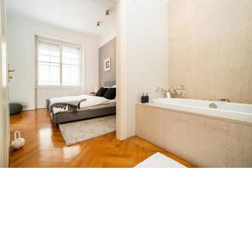 Elegant Old Town Apartment with Balcony