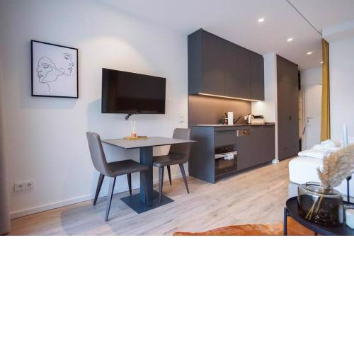 Elegant Studio with Balcony