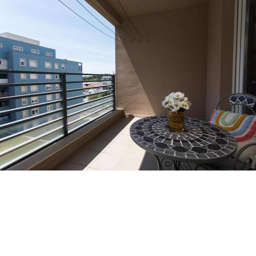 Family apartment with private garage