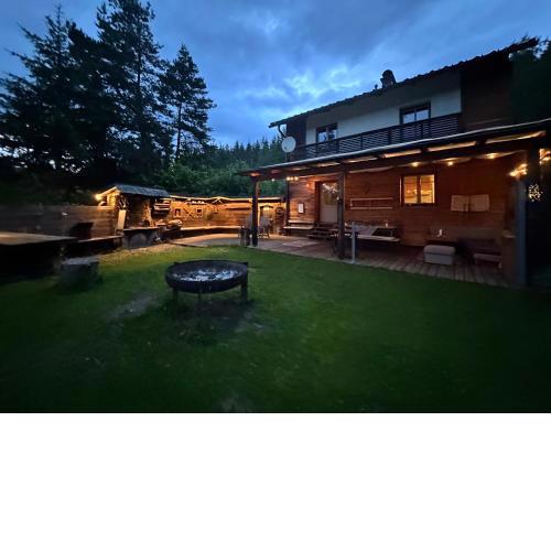Ferienhaus im Wald