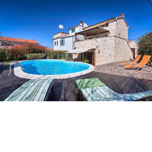 Ferienhaus mit Privatpool für 6 Personen ca 110 qm in Rovinj, Istrien Istrische Riviera