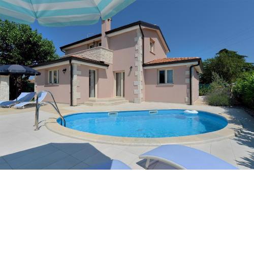 Ferienhaus mit Privatpool für 8 Personen ca 150 qm in Vržnaveri, Istrien Istrische Riviera