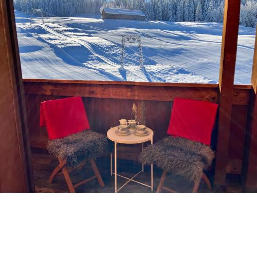 Ferienwohnung Bergblick am Rande der Wildnis