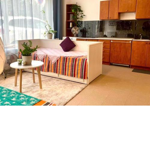 Green Studio Praha 2 l Ground floor Free PARKING