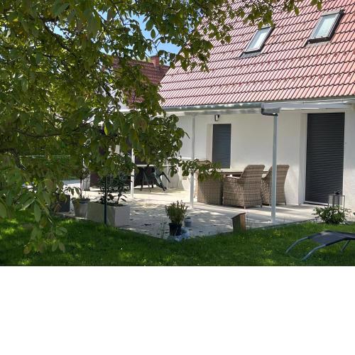 Haus mit Garten Familie Pabst
