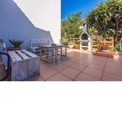Helles Apartment mit Meerblick, Espressomaschine, Grillbereich, Waschmaschine