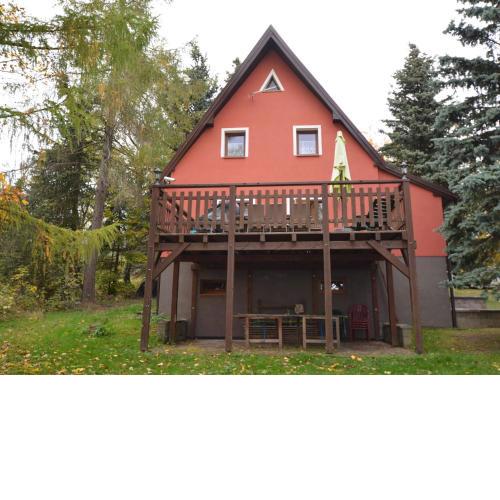 Holiday home in Erzgebirge Mountains with terrace