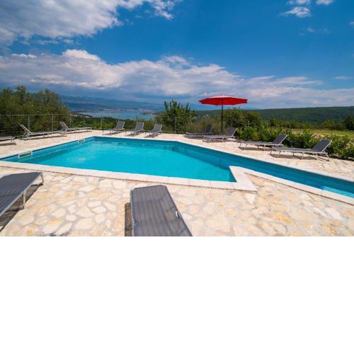 Holiday House Rosalia With Seaview And Swimming Pool