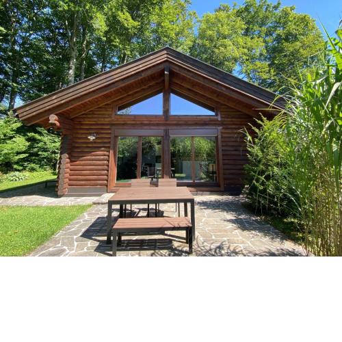Hütte am Wald