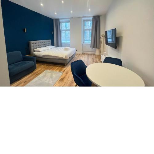 K&K Apartment near Hauptbahnhof - Kingsize Bed