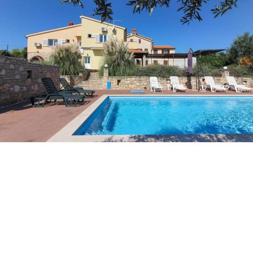 Large Villa Ska with amazing private pool near the beach and town by WiiBuk