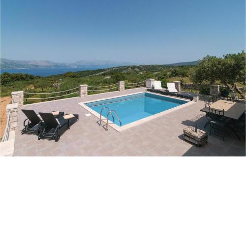 Lovely Home In Postira With House Sea View