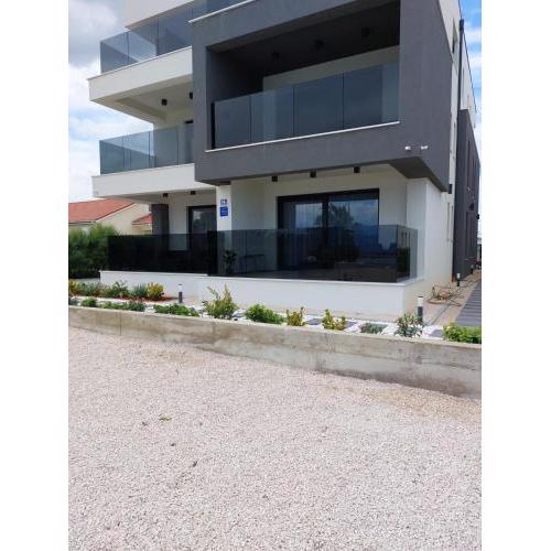 Luxury beachfront Villa Crystal Aenona - by TA Leut Agency