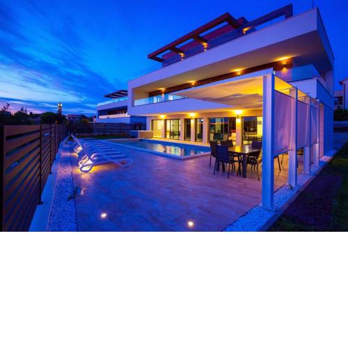 Luxury Villa Eligo with private pool and sea view
