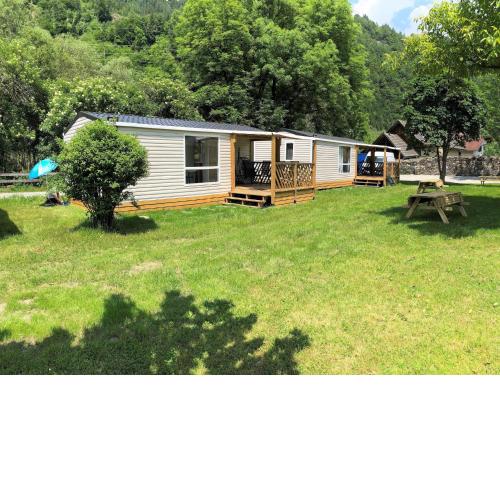 Mobile Home an der Drau